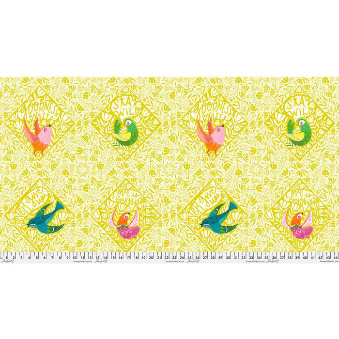 PRE - Order What the Bird said by Cori Dantini - What the Bird Said PWCD162.XTILE - Half Yard - January 2026 - Modern Fabric Shoppe