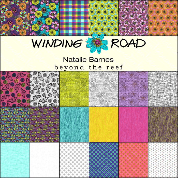 PRE - Order Winding Road by Natalie Barnes - Fat Quarter Bundle - March 2026 - Modern Fabric Shoppe