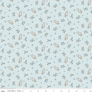 PRE - ORDER Winnie the Pooh - Baby for Riley Blake Designs - Blue Ditsy C18595 BLUE - Half Yard - December 2026 - Modern Fabric Shoppe