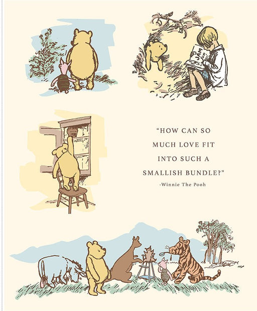 PRE - ORDER Winnie the Pooh - Baby for Riley Blake Designs - Panel C18597 PANEL - December 2026 - Modern Fabric Shoppe