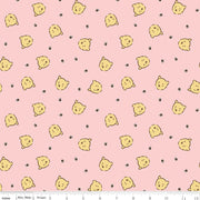 PRE - ORDER Winnie the Pooh - Baby for Riley Blake Designs - Pink Pooh Jumble C18594 PINK - Half Yard - December 2026 - Modern Fabric Shoppe
