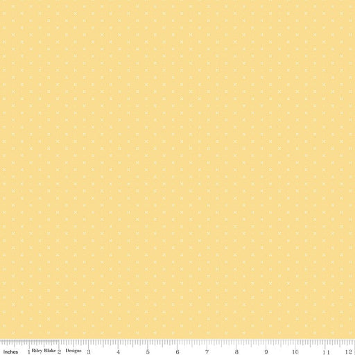PRE - ORDER Winnie the Pooh - Baby for Riley Blake Designs - Yellow Tiny Hugs C18596 YELLOW - Half Yard - December 2026 - Modern Fabric Shoppe