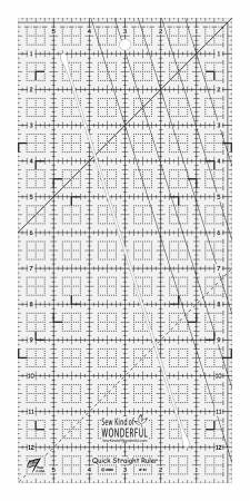 Quick Straight Ruler from Sew Kind of Wonderful - Modern Fabric Shoppe