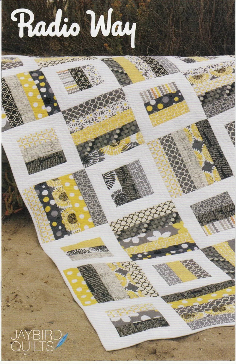 Radio Way Quilt Pattern By Jaybirds Quilts - Modern Fabric Shoppe