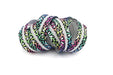 Rainbow Leopard- #5 Silver Nylon Coil Zipper Tape - Modern Fabric Shoppe