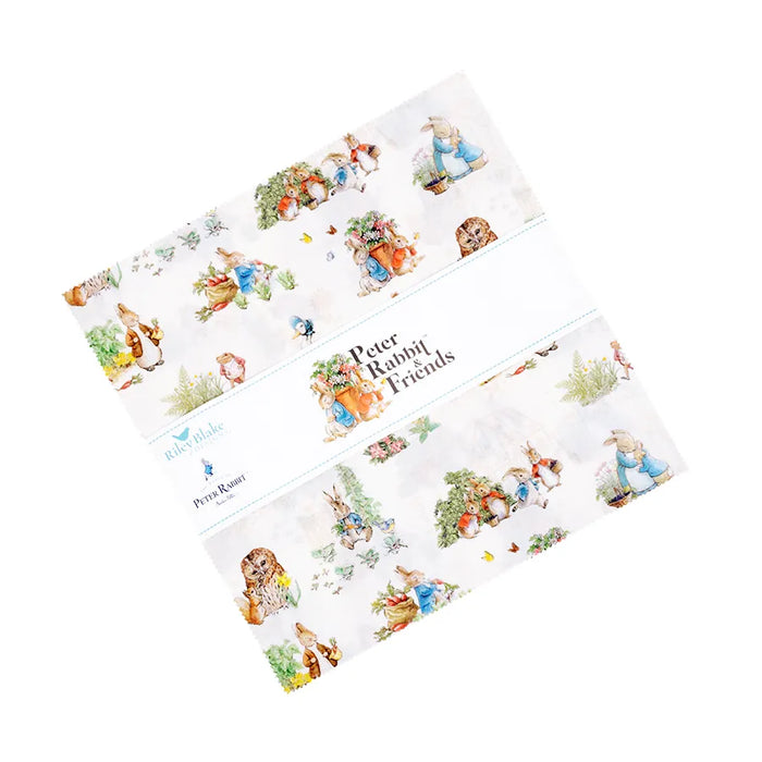 Peter Rabbit & Friends by Riley Blake Designs- 10-15680-42- 10" Square Bundle