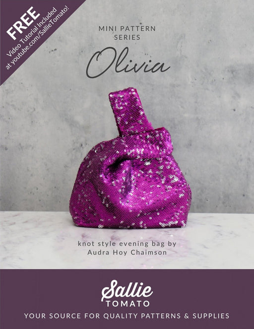Sallie Tomato Pattern - Olivia - Modern Fabric Shoppe