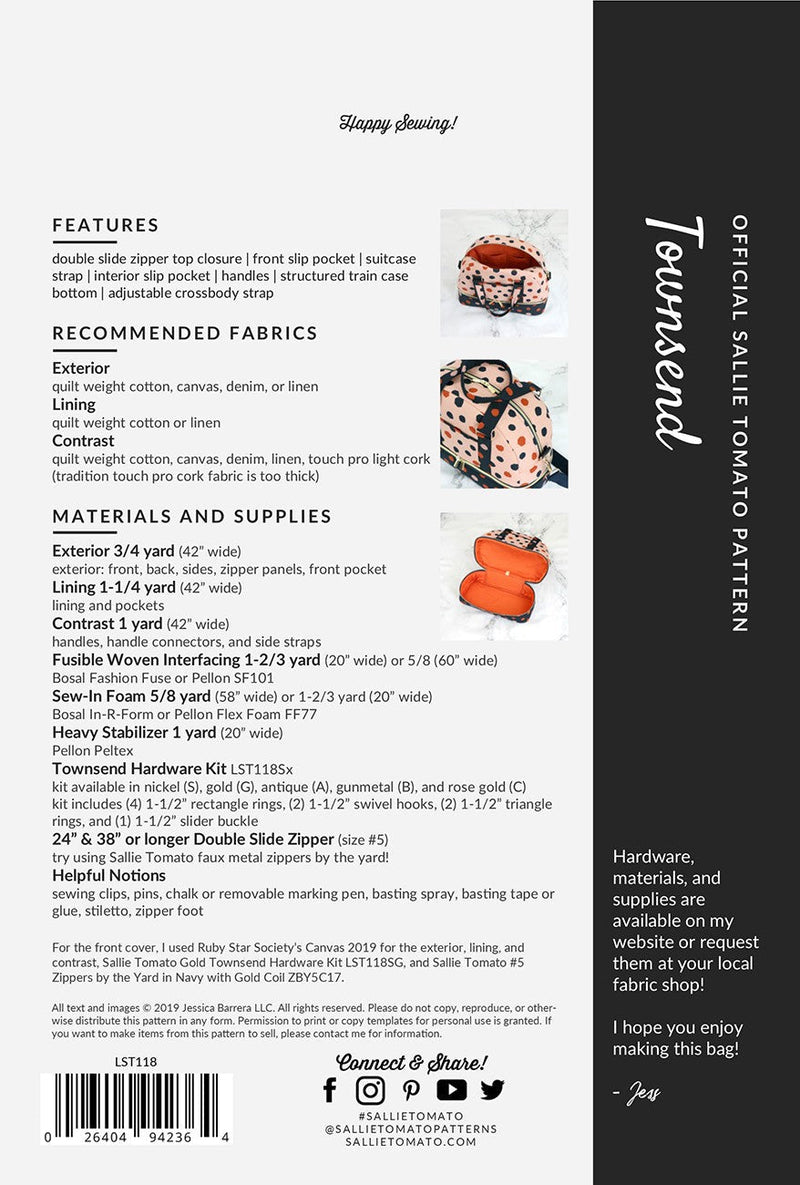Sallie Tomato- Townsend - Modern Fabric Shoppe
