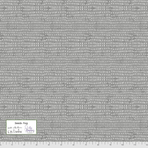 Seeds by Cori Dantini PWCD012.XFOG- Fog- Half Yard - Modern Fabric Shoppe