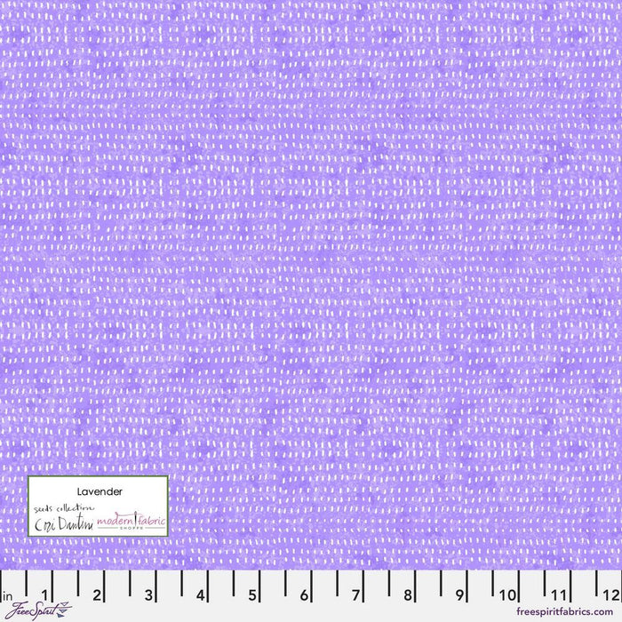 Seeds by Cori Dantini PWCD012.XLAVENDER- Lavender- Half Yard - Modern Fabric Shoppe