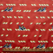 Sierra Range by Charley Harper- California Quail CH-161 Half Yard- August 2026 - Modern Fabric Shoppe