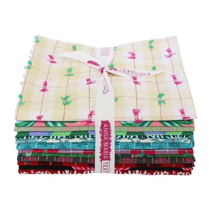 Silver Lining & Cozy Christmas by Anna Maria Horner- Half Yard Bundle- May 2026 - Modern Fabric Shoppe