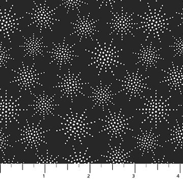 Snowfall by Pippa Shaw - Sparkle 91034M - 99 Black - Half Yard - June 2025 - Modern Fabric Shoppe