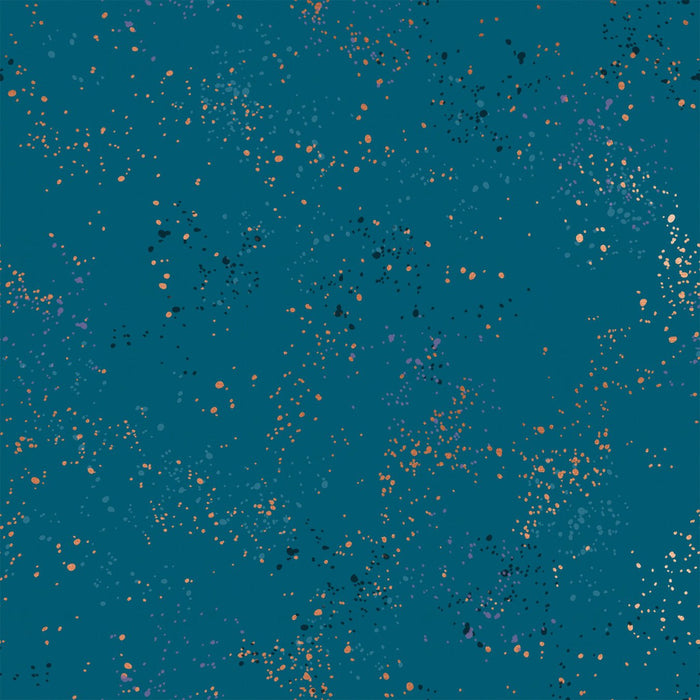 Speckled by Rashida Coleman Hale - Speckled RS 5027 53M - Teal - Half Yard - Modern Fabric Shoppe