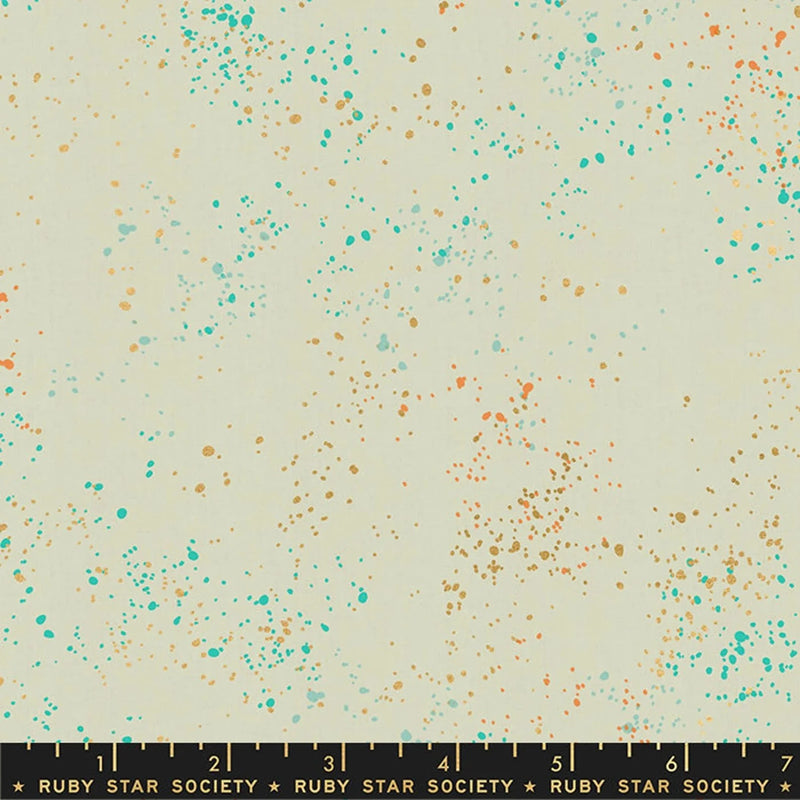 Speckled by Rashida Coleman Hale - Speckled RS 5027 82M - Shell Metallic - Half Yard - Modern Fabric Shoppe