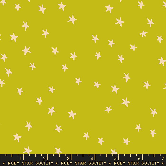 Starry by Alexia Marcelle Abegg- Starry RS 4109 37- Pistachio- Half Yard - Modern Fabric Shoppe