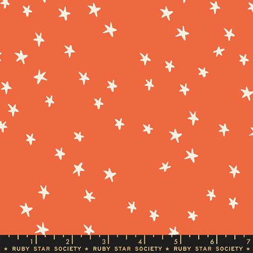 Starry by Alexia Marcelle Abegg - Starry RS 4109 42 - Orange - Half Yard - Modern Fabric Shoppe