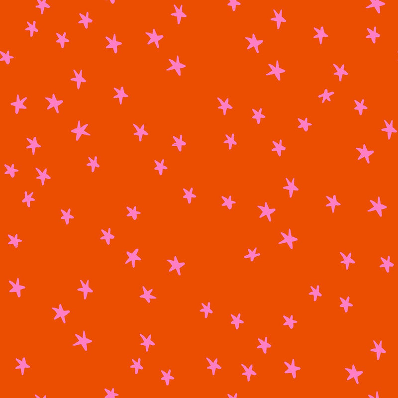 Starry by Alexia Marcelle Abegg - Starry RS 4109 53 - Warm Red - Half Yard - Modern Fabric Shoppe