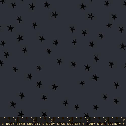 Starry by Alexia Marcelle Abegg - Starry RS 4109 91 - Charcoal - Half Yard - Modern Fabric Shoppe