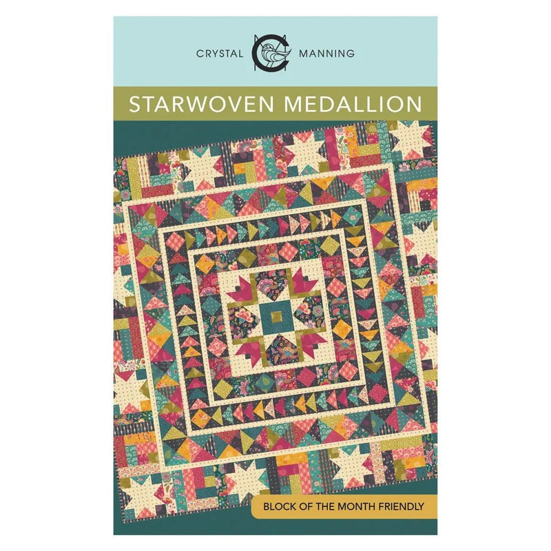 Starwoven Medallion Quilt Pattern By Crystal Manning - Modern Fabric Shoppe