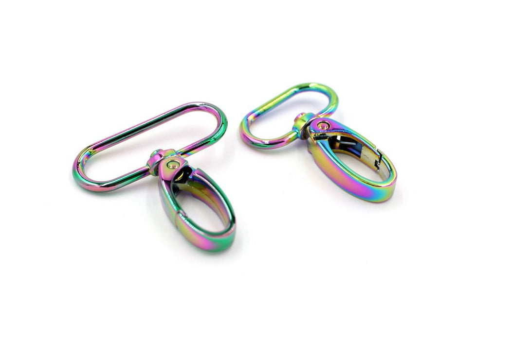 Rainbow 1 inch (25mm) Swivel Hook- Set of 2