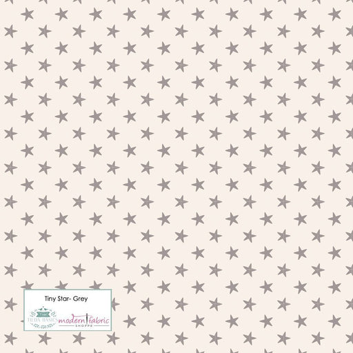 Tilda-Classics- Tiny Star TIL130039-Grey- Half Yard - Modern Fabric Shoppe