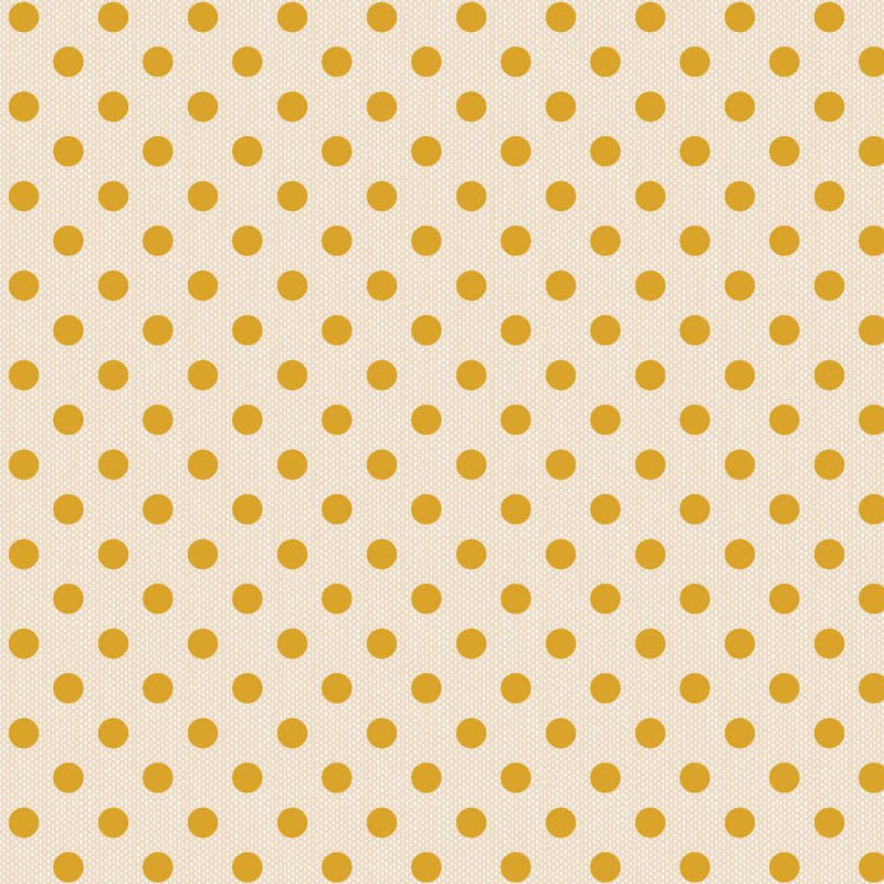 Tilda- Creating Memories- Polkadot TIL160084 Yellow- Half Yard- June 2024 - Modern Fabric Shoppe