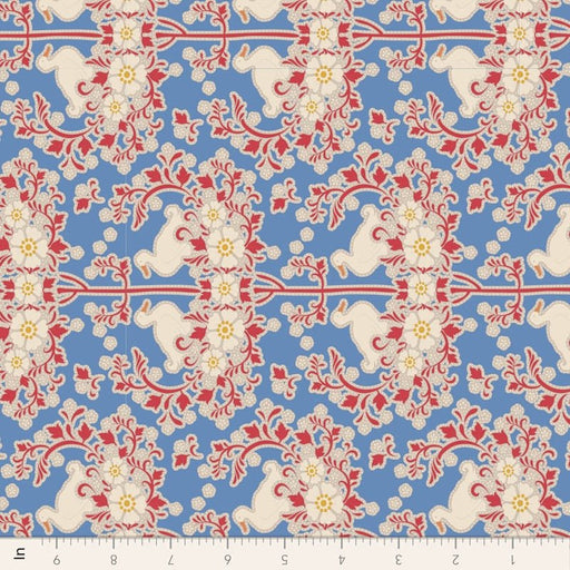 Tilda Jubilee- Duck Nest TIL100555-Blue- Half Yard- February 2024 - Modern Fabric Shoppe