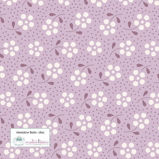 Tilda Meadow Basic- TIL130090-Lilac- Half Yard - Modern Fabric Shoppe