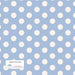 Tilda Medium Dots- TIL130002-Blue- Half Yard - Modern Fabric Shoppe