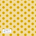 Tilda Medium Dots- TIL130029-Flaxen Yellow- Half Yard - Modern Fabric Shoppe