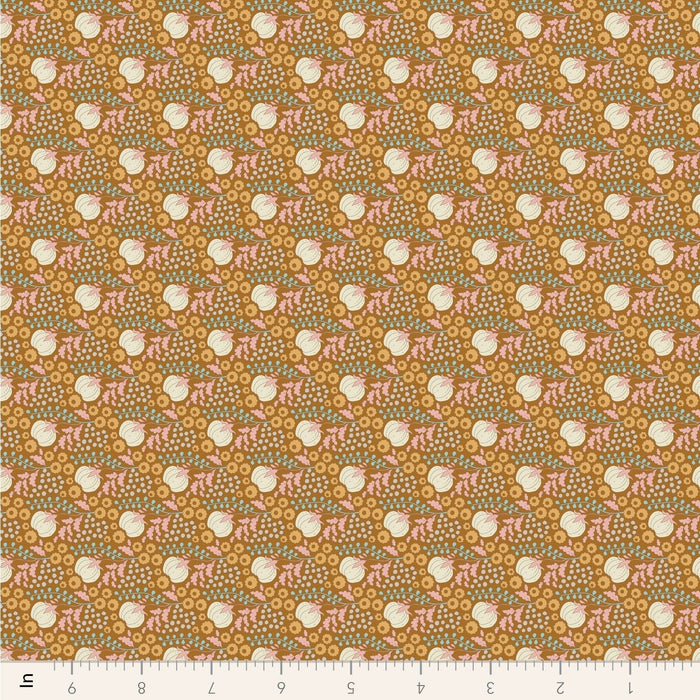 Tilda Sanctuary - Cottonfield TIL110569 Ochre - Half Yard - October 2024 - Modern Fabric Shoppe