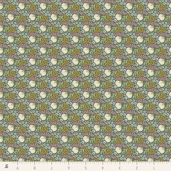 Tilda Sanctuary - Cottonfield TIL110579 Greygreen - Half Yard - October 2024 - Modern Fabric Shoppe