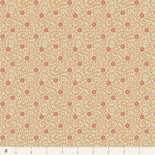Tilda Sanctuary - Daisydream TIL110568 Sand - Half Yard - October 2024 - Modern Fabric Shoppe