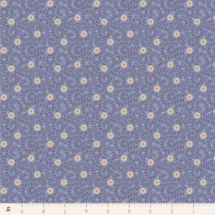 Tilda Sanctuary - Daisydream TIL110573 Pitch Blue - Half Yard - October 2024 - Modern Fabric Shoppe