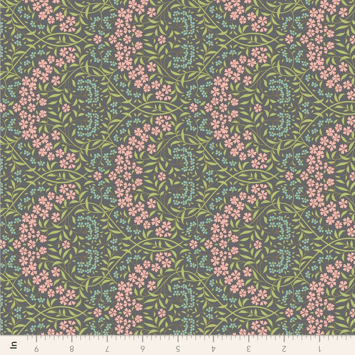 Tilda Sanctuary - Larissa TIL110580 Greygreen - Half Yard - October 2024 - Modern Fabric Shoppe