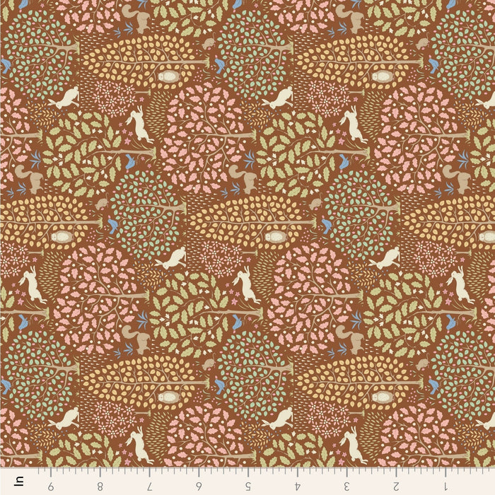 Tilda Sanctuary - Sanctuary TIL110567 Caramel - Half Yard - October 2024 - Modern Fabric Shoppe