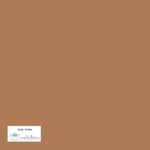 Tilda- Solid TIL120004-Toffee- Half Yard - Modern Fabric Shoppe