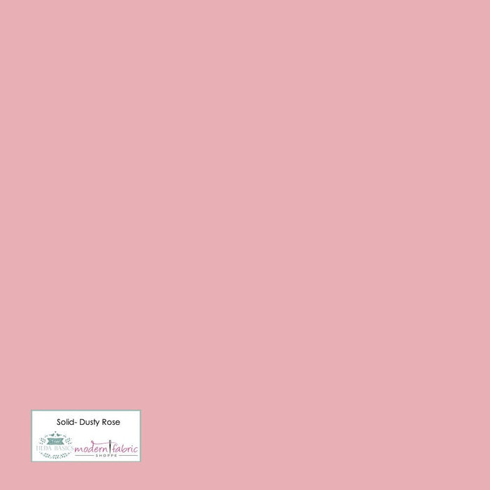 Tilda- Solid TIL120009-Dusty Rose- Half Yard - Modern Fabric Shoppe