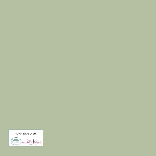 Tilda- Solid TIL120020- Sage Green- Half Yard - Modern Fabric Shoppe