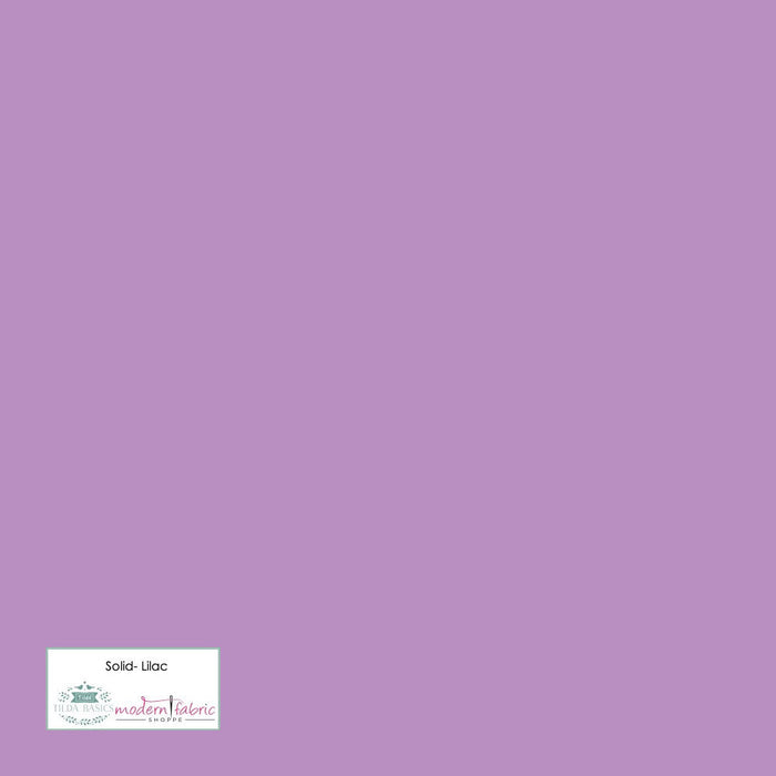 Tilda- Solid TIL120030- Solid Lilac- Half Yard - Modern Fabric Shoppe