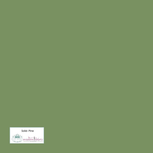 Tilda- Solid TIL120041- Pine- Half Yard - Modern Fabric Shoppe