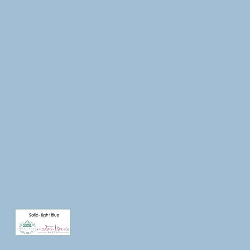 Tilda- Solid TIL120044-Light Blue- Half Yard - Modern Fabric Shoppe