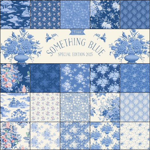 Tilda Something Blue- Half Yard Bundle- June 2026 - Modern Fabric Shoppe