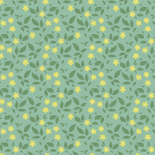 Tilda Sunday Brunch Blenders - Tipsy TIL110115 Teal - Half Yard - February 2025 - Modern Fabric Shoppe