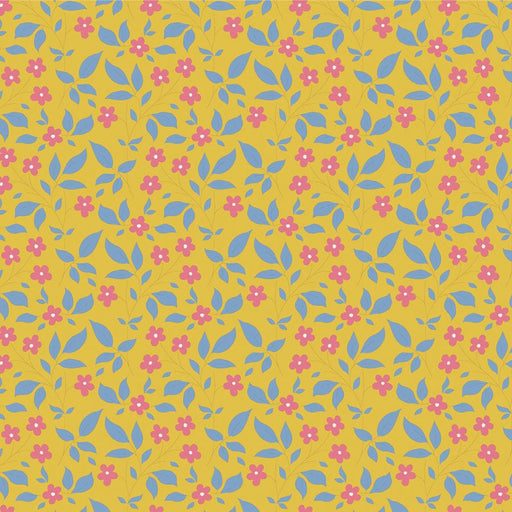 Tilda Sunday Brunch Blenders - Tipsy TIL110117 Yellow - Half Yard - February 2025 - Modern Fabric Shoppe