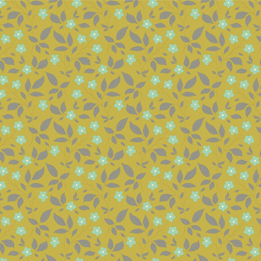 Tilda Sunday Brunch Blenders - Tipsy TIL110119 Sour Yellow - Half Yard - February 2025 - Modern Fabric Shoppe