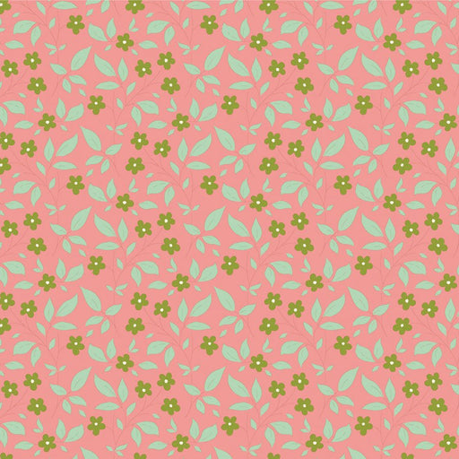 Tilda Sunday Brunch Blenders - Tipsy TIL110121 Pink - Half Yard - February 2025 - Modern Fabric Shoppe