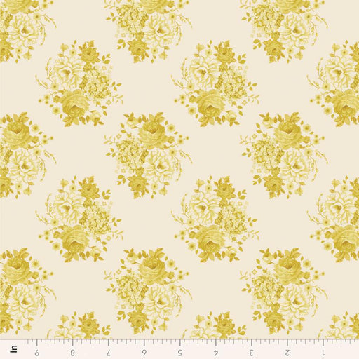 Tilda Sunday Brunch - Mia TIL110587 Yellow - Half Yard - February 2025 - Modern Fabric Shoppe