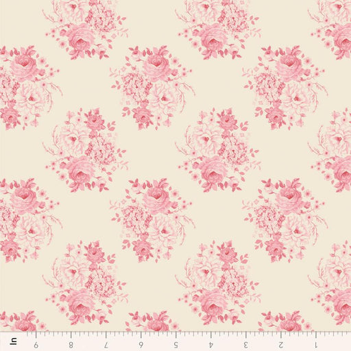 Tilda Sunday Brunch - Mia TIL110594 Pink - Half Yard - February 2025 - Modern Fabric Shoppe